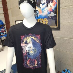 Howls Moving Castle 2004 Studio Ghibli Graphic Tee Medium